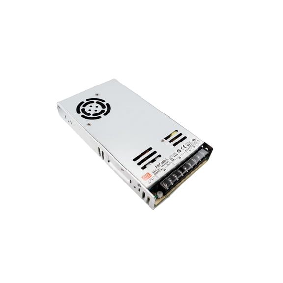 RSP-320-5 Enclosed Switching Power Supply 5V 60A 300W AC-DC with PFC, Adjustable 4.5-5.5V