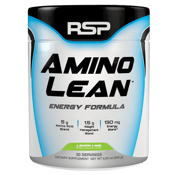 RSP Nutrition AminoLean Pre Workout, Fat Burner, Weight Loss, Amino