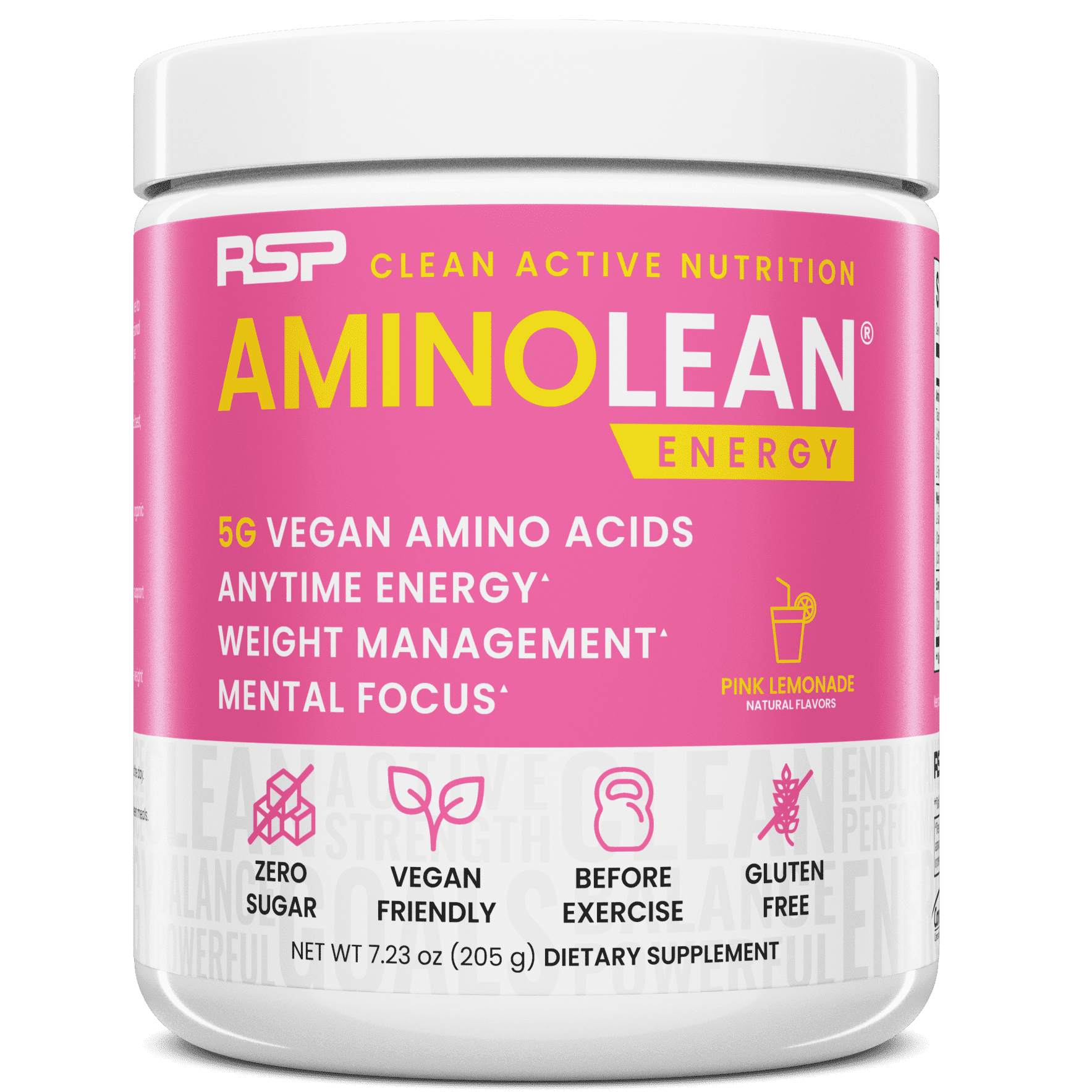 RSP Nutrition AminoLean Pre Workout Powder with BCAAs, Amino Acid Energy for Lean Muscle