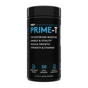 RSP Prime-T Testosterone Booster, Natural Testosterone Supplement for Men, 120 Count