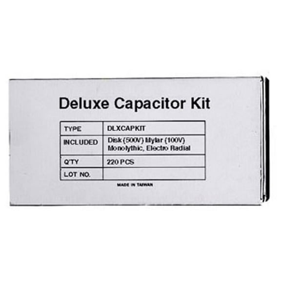 RSR ELECTRONICS DLXCAPKIT Deluxe cap kit