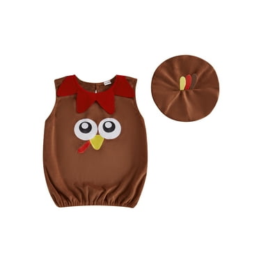 Baby Boy Thanksgiving Outfit Set With Overalls, Jamaica