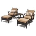 thumbnail image 1 of RST Brands Barcelo 5 Piece Aluminum Outdoor Motion Club Set - Maxim Beige, 1 of 2