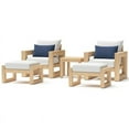 thumbnail image 1 of RST Brands Benson 5 Piece Club Chair and Ottoman Set - Bliss Ink, 1 of 5