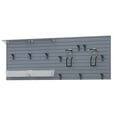 thumbnail image 1 of RST Brands Flow Wall 17 PC Plastic Bike & Bin Basic Storage Set in Silver Gray, 1 of 7