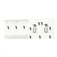 thumbnail image 1 of RST Brands Flow Wall 7 PC Plastic Bike & Bin Basic Storage Set in White, 1 of 7