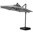 thumbnail image 1 of RST Brands Modular Aluminum Outdoor 10' Round Umbrella - Charcoal Gray, 1 of 8