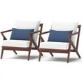 thumbnail image 1 of RST Brands Vaughn Eucalyptus Wood and Fabric Club Chairs in Bliss Ink/White, 1 of 6
