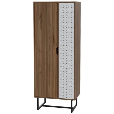 RST Brands Vernal Engineered Wood Modern Storage Cabinet - Mahogany