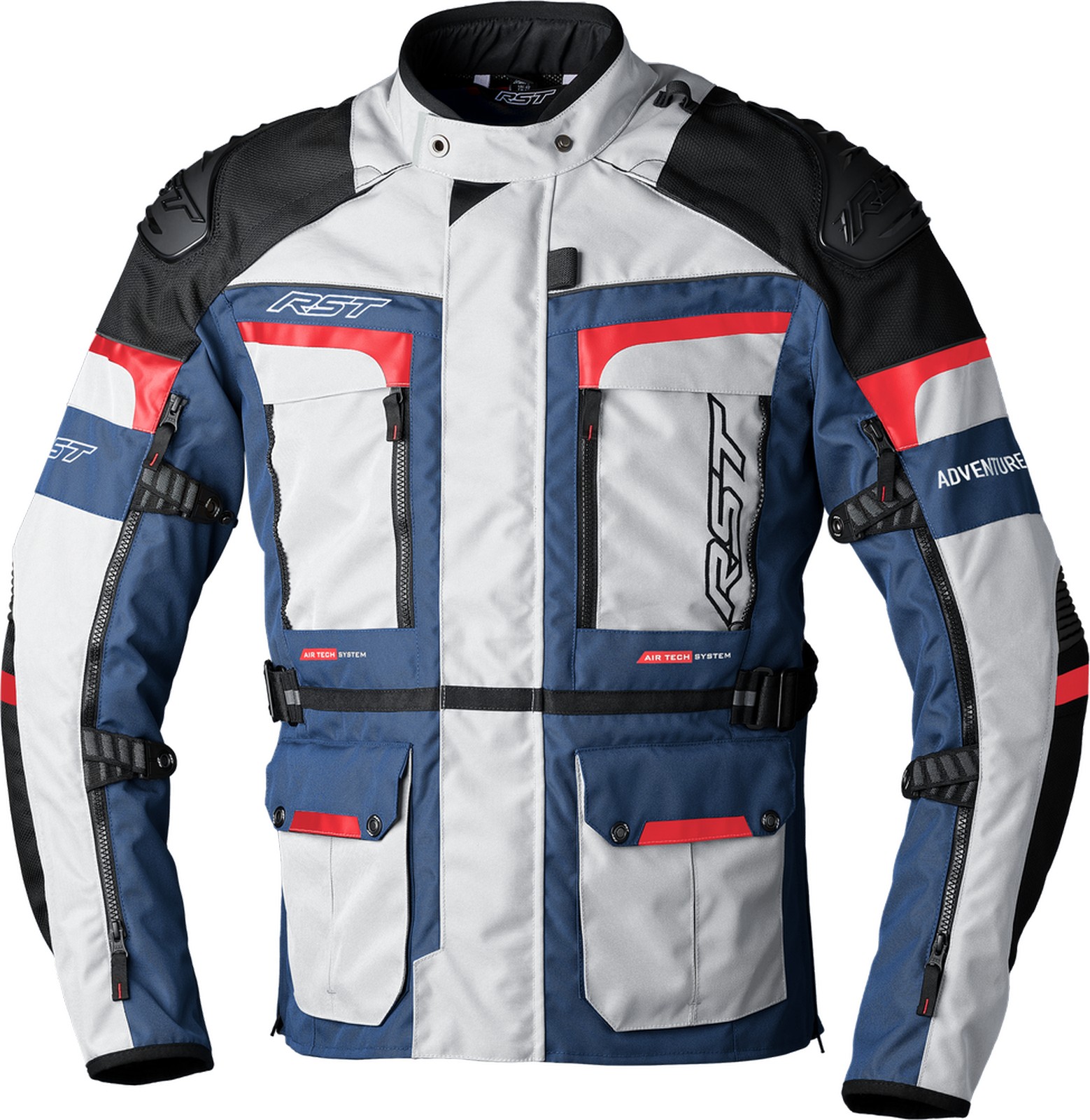 Motorfist Rekon X Performance Jacket - Blue/Red - Small
