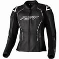 thumbnail image 1 of RST S-1 CE Womens Leather Motorcycle Jacket Black/White MD, 1 of 2