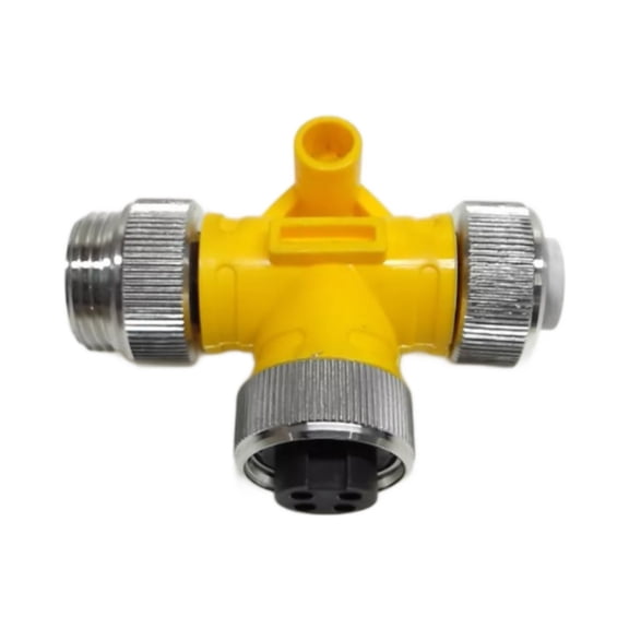 RSV-2RKV49 Connector 4-pole T-splitter with 7/8 stainless steel receptacle connections