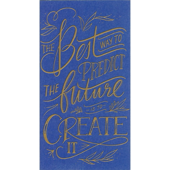 RSVP Best Way to Predict the Future : Create It Money Holder or Gift Card Holder Graduation Congratulations Card