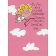 thumbnail image 1 of RSVP Cupid: You're the Total Package - Funny, Smart, Smokin' Hot Funny Valentine's Day Card for Husband, 1 of 2
