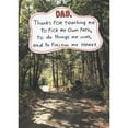 thumbnail image 1 of RSVP Dad, Thanks for Teaching Me to Pick My Own Path: Forest Path Father's Day Card, 1 of 2