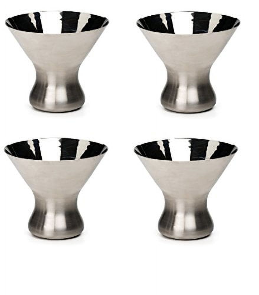 RSVP Endurance Stainless Steel Conical Mesh Strainers, Set Of 2 (3-inch & 4-inch)