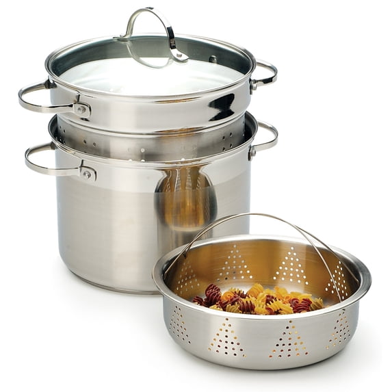 endurance stainless steel multi cooker steamer pot 8 quart