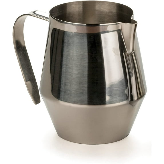 RSVP Italian Espress Coffee & Tea Steaming & Frothing Pitcher 20oz. Capacity