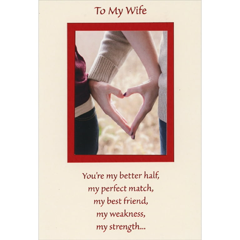 You're My Perfect Match - Valentine's Day Card