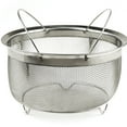 thumbnail image 1 of RSVP International 3 Qt Mesh Straining Basket with Folding Handles, 1 of 3