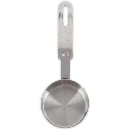Stainless Steel Silver One-third Cup Measure 6.5x2.5x1