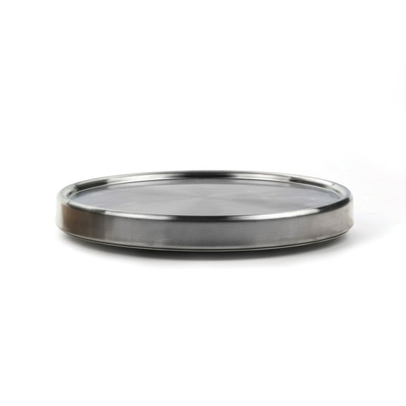 RSVP International Kitchen Lazy Susan Turntable, Single Tier, 8.5x1", Stainless Steel