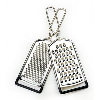Zyliss Smooth Glide Dual Cheese Grater, Stainless Steel Silver