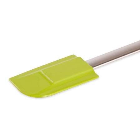 Stainless Steel Green Silicone Spatula Medium Green 9.5 inch