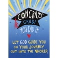 thumbnail image 1 of RSVP Let God Guide You : Cap on Blue Religious Graduation Congratulations Card, 1 of 2