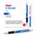 RSVP Razzle-Dazzle Ballpoint Pen, (1.0mm) Medium Line, Orange Barrel, Black Ink (DOZEN)