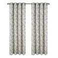 thumbnail image 1 of RT Designer Collection Brent Jacquard Luxurious Decorative Grommet Curtain Panel 54" x 84" Taupe, 1 of 1
