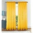 thumbnail image 1 of RT Designers Collection Astro Textured Rod Pocket Curtain Panel 54" x 90" Neon Yellow, 1 of 2