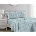 thumbnail image 1 of RT Designers Collection Edina 1000 Thread Count CVC Ultra Soft Sheet Set Blue Queen, 1 of 1