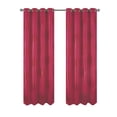 thumbnail image 1 of RT Designers Collection Helena Halo Foil Blackout Polyester Window Curtain Grommet Panel 52" x 84" Red, 1 of 1