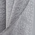 thumbnail image 1 of RT Designers Collection Jagger Jacquard Premium Grommet Panel Pair 38" x 84" Silver, 1 of 3