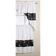 thumbnail image 1 of RT Designers Collection Kitchen Curtain, Black Pearl, 1 of 1
