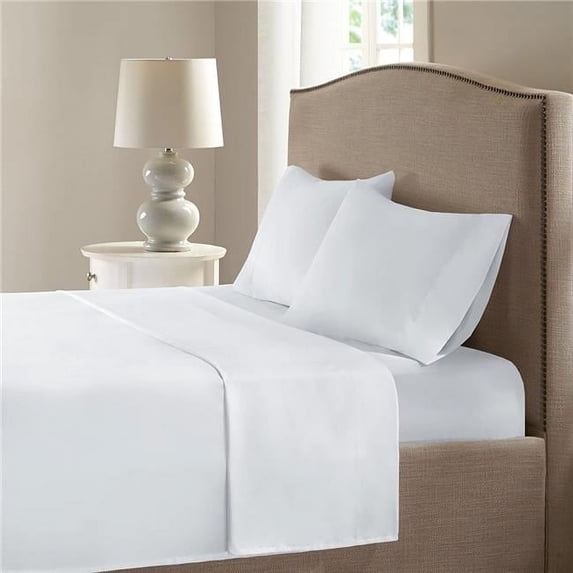 RT Designers Collection Modern Living 100% Pima Cotton Ultra Soft Sheet Set Twin White