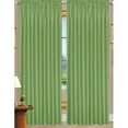 thumbnail image 1 of RT Designers Collection Nikki Premium Rod Pocket Curtain Panel 54" x 84" Sage, 1 of 4
