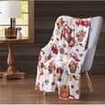 thumbnail image 1 of RT Designer's Collection Harvest Fall Farm Truck Printed Flannel Throw Blanket 50" x 70" Multicolor, 1 of 3