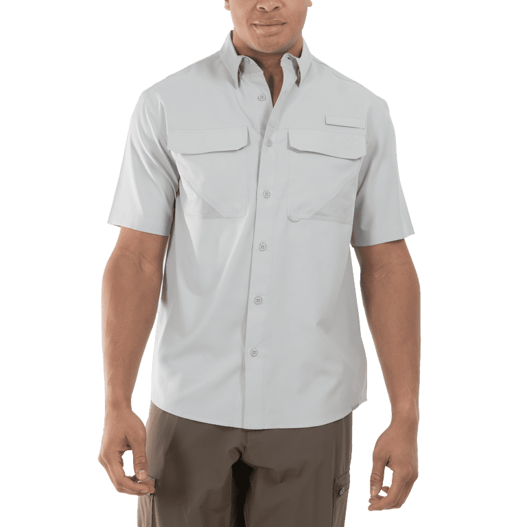 Realtree Men's Silver Lake Extra Large Short Sleeve Guide Shirt