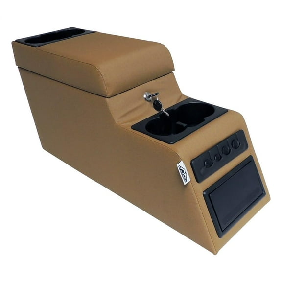 RT Off-Road RT27010 Plastic Spice Locking Center Console Fits select: 1989-1995 JEEP WRANGLER / YJ, 1987-1988 JEEP WRANGLER