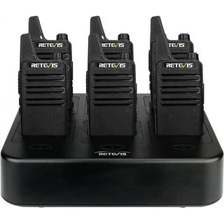 Retevis RT68 Two-Way Radios Long Range, Walkie Talkies for Adults, 2 Way  Radio with Earpiece, Walkie Talkie Rechargeable with Charging Base, for  Manufacturing Restaurant Business (10 Pack) 