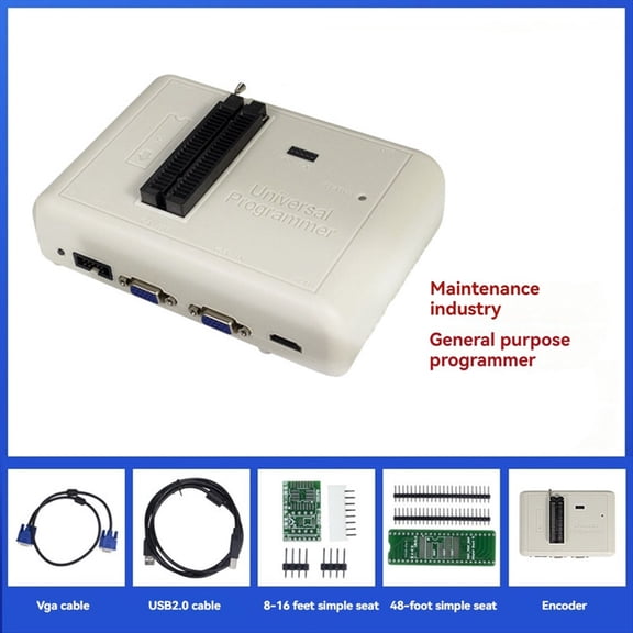 RT809H EMMC-Nand FLASH Programmer with Adapters BGA48 TSOP48 High Precision Tool for Programming
