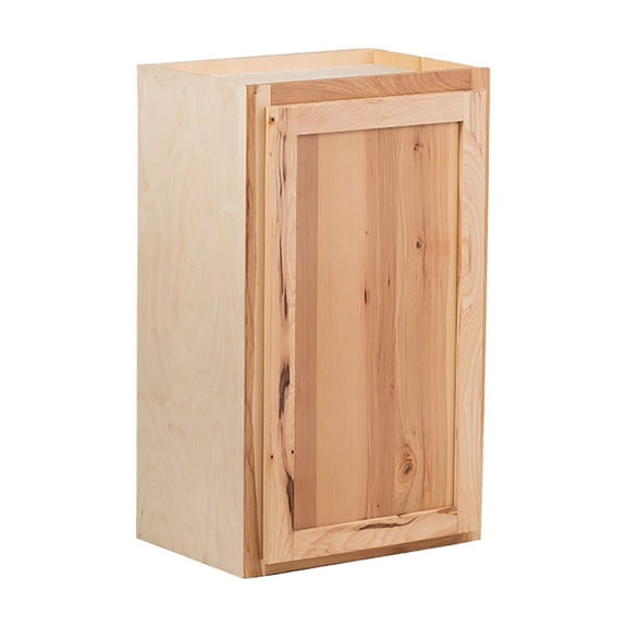 RTA Cabinets USA Hickory Clear Coat Wall Cabinet | 9"Wx30"Hx12"D