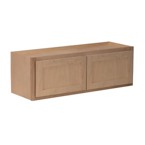 RTA Cabinets USA Raw Maple 2 Door Wall Cabinet | 36"Wx18"Hx24"D