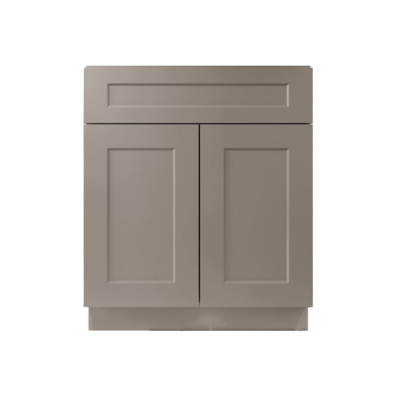 Sterfic RTA Freestanding Vanity Sink Base, Shaker, Grey, 30-Inch