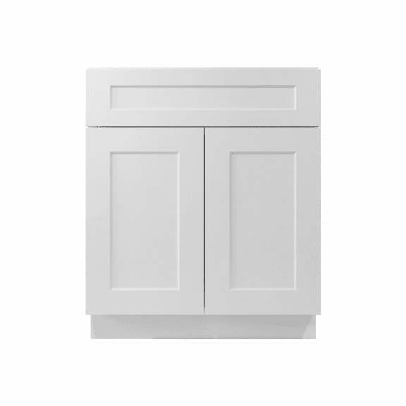 Sterfic RTA Freestanding Vanity Sink Base, Shaker, White, 30-Inch