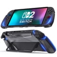 thumbnail image 1 of Lmcpa Dockable Case Compatible with 2025 Nintendo Switch 2, Switch 2 Case, Switch 2 Accessories, Shockproof & Scratch-Resistant, Non-Slip Grip, Black, 1 of 7