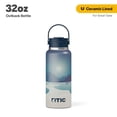 thumbnail image 1 of RTIC 32 oz Ceramic Lined Insulated Outback Water Bottle, Leak Resistant, Starry Night, 1 of 6