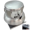 thumbnail image 1 of RTC Aluminum Axial Down-Blast Roof Ventilation Centrifugal Fan Direct Drive Exhaust Fan 110V, 1 of 6